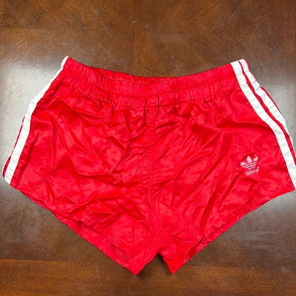 Vintage Adidas Soccer Shorts Red - Picture 1 of 5